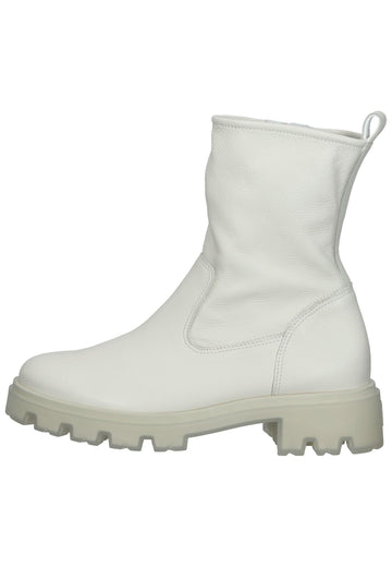 Paul Green Stiefelette Leder Weiß - surf4shoes
