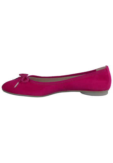 Paul Green Ballerinas Leder Pink - surf4shoes