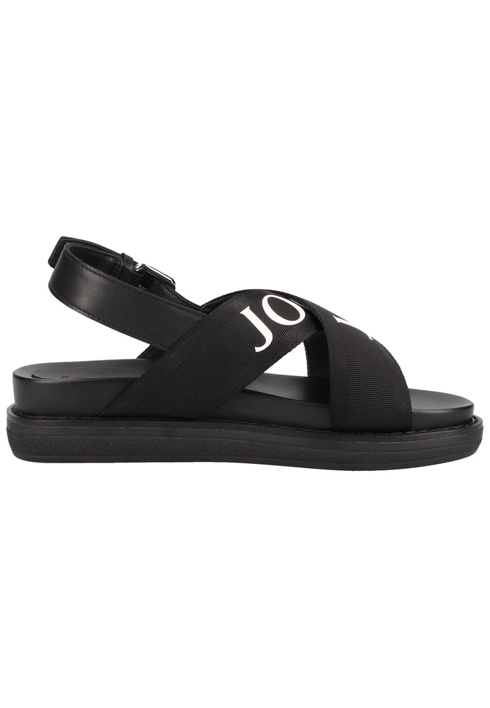 JOOP! Sandalen Leder/Textil Schwarz - surf4shoes