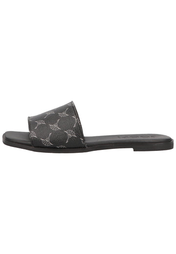 JOOP! Pantoletten Lederimitat Schwarz - surf4shoes