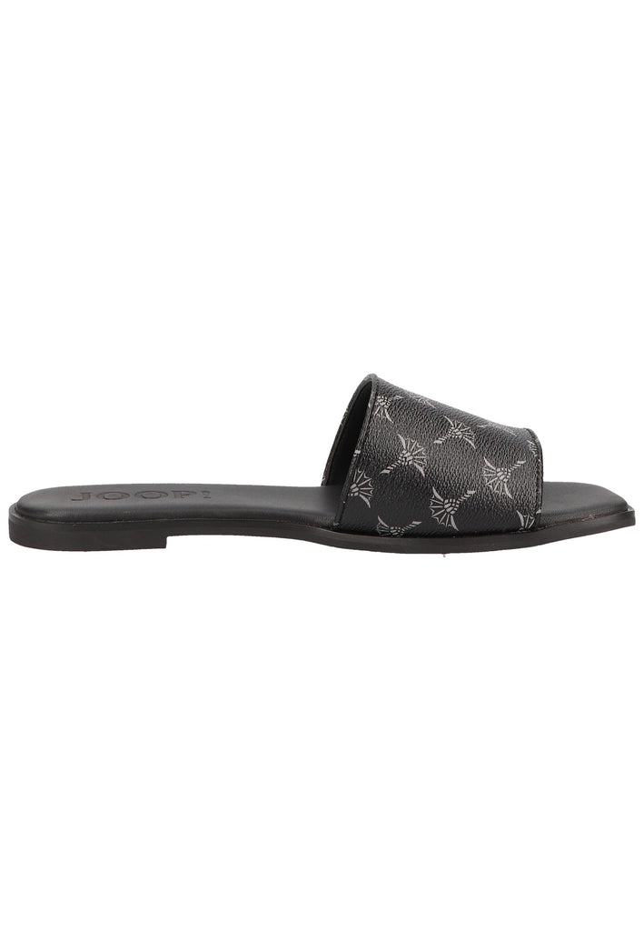 JOOP! Pantoletten Lederimitat Schwarz - surf4shoes