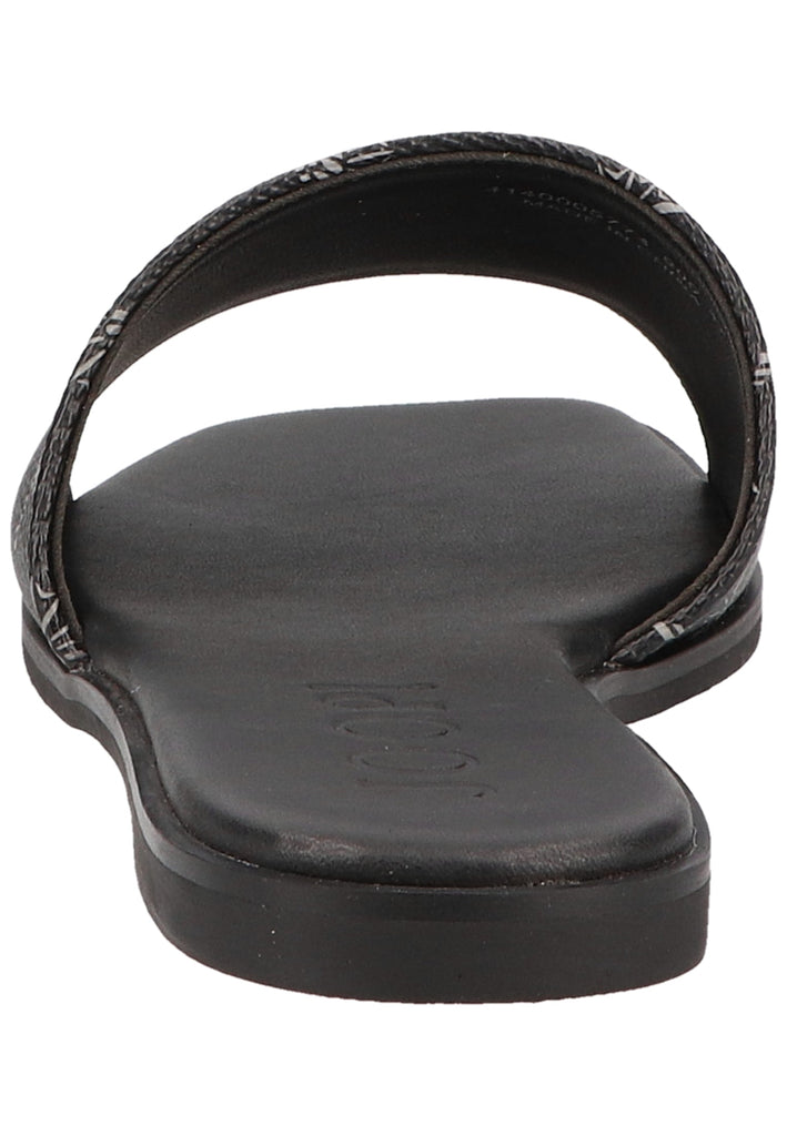 JOOP! Pantoletten Lederimitat Schwarz - surf4shoes