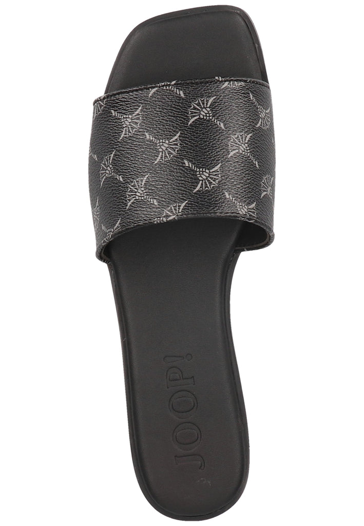 JOOP! Pantoletten Lederimitat Schwarz - surf4shoes