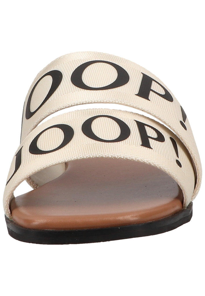 JOOP! Pantoletten Textil Weiß - surf4shoes