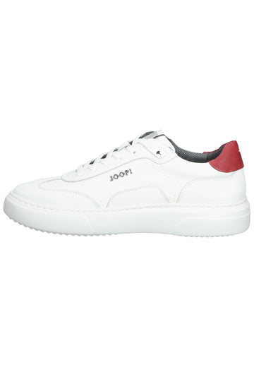 JOOP! Sneaker Leder/Textil Rot/Weiß - surf4shoes