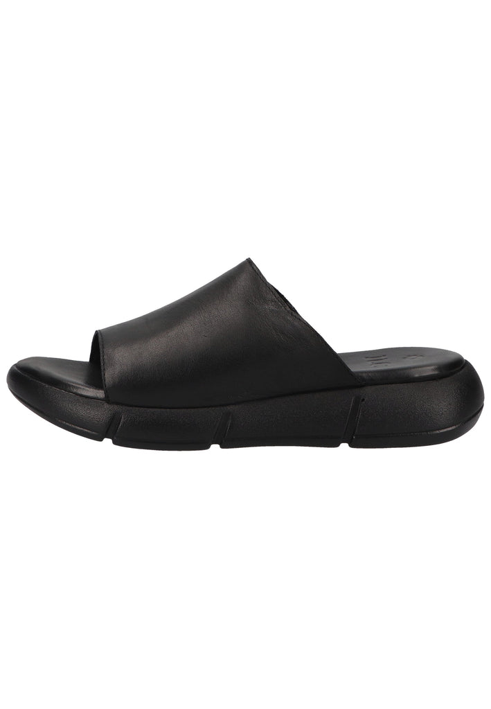 ILC Pantoletten Leder Schwarz - surf4shoes