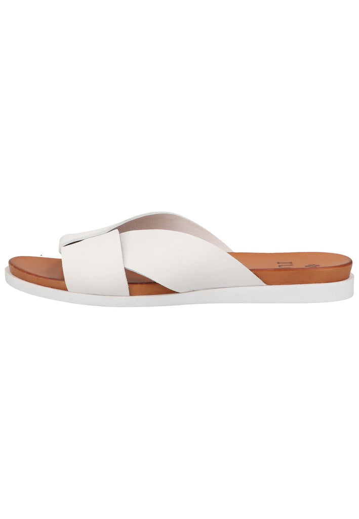 ILC Pantoletten Leder Weiß - surf4shoes