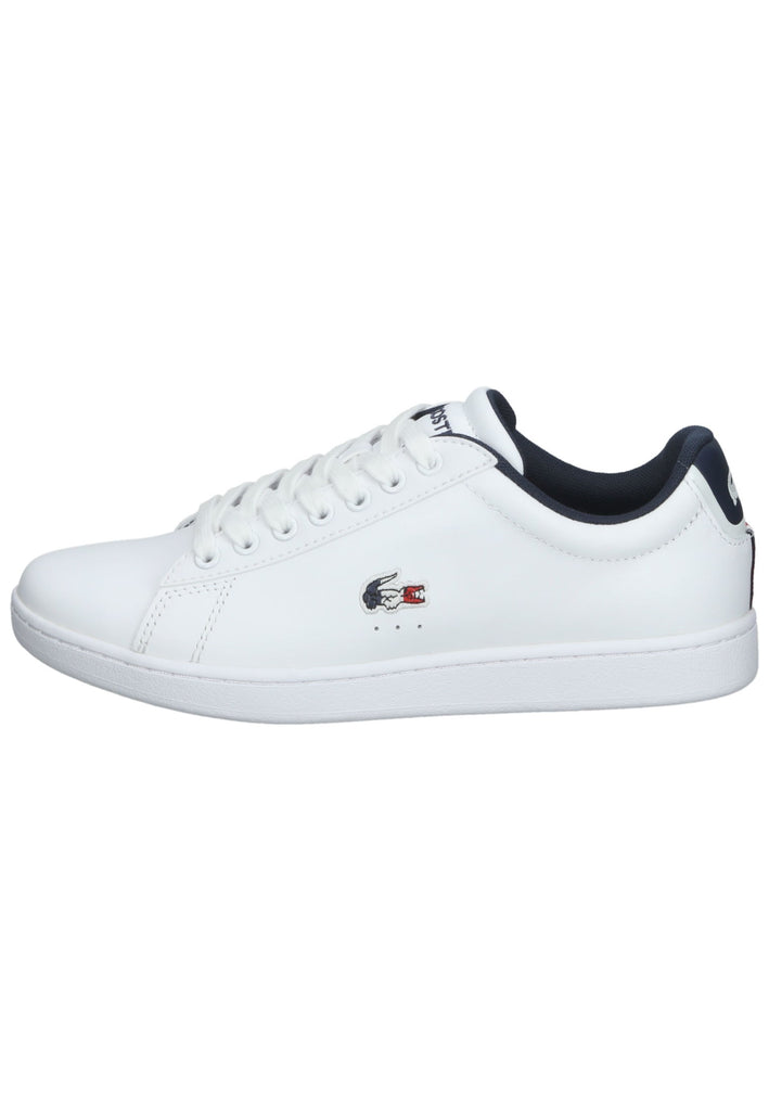 Lacoste Sneaker Leder/Synthetik Weiß/Navy - surf4shoes