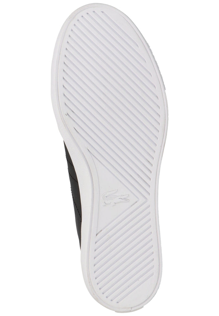 Lacoste Sneaker Leder/Synthetik Schwarz - surf4shoes