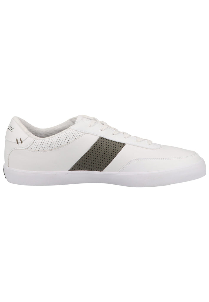 Lacoste Sneaker Leder/Synthetik Weiß/Grün - surf4shoes
