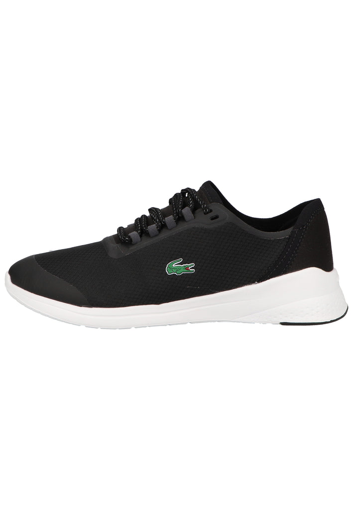 Lacoste Sneaker Lederimitat/Nylon Schwarz - surf4shoes