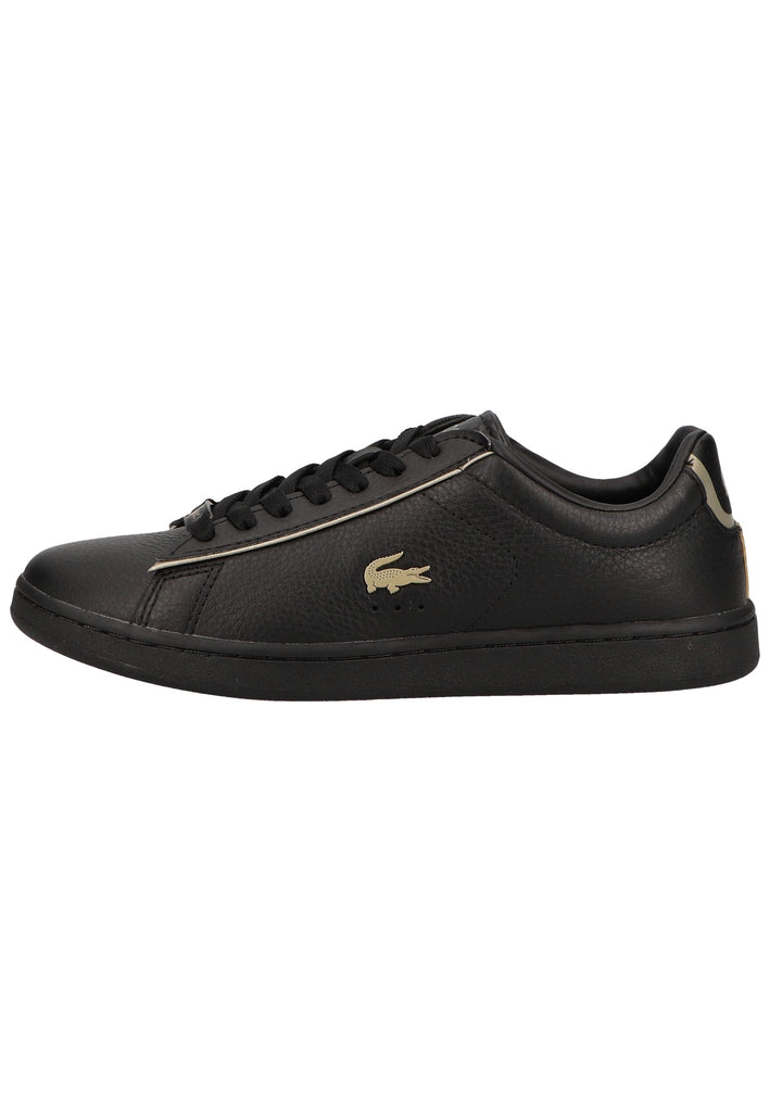 Lacoste Sneaker Leder/Synthetik Schwarz - surf4shoes
