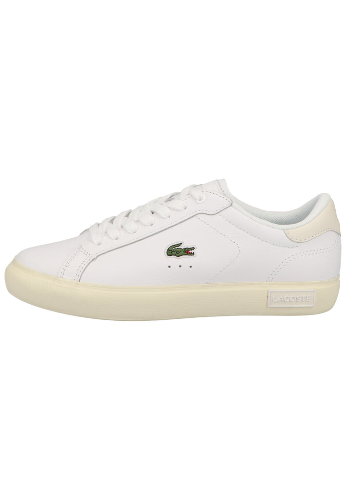 Lacoste Sneaker Leder Weiß - surf4shoes