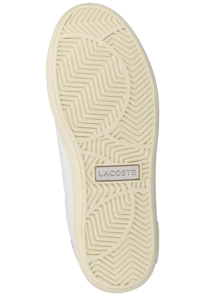 Lacoste Sneaker Leder Weiß - surf4shoes