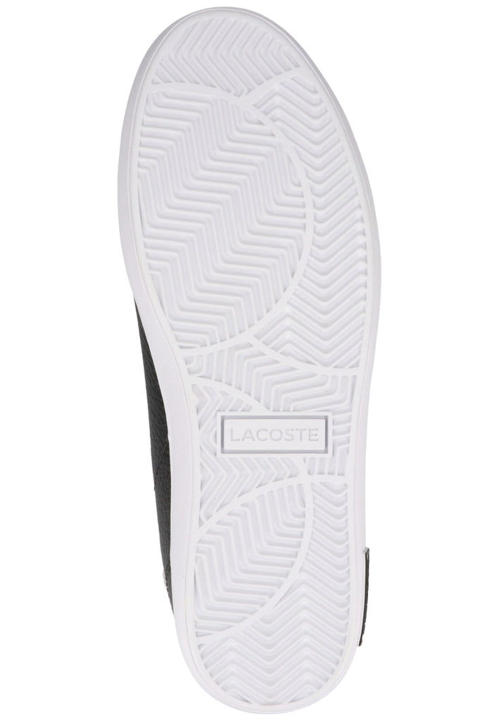 Lacoste Sneaker Leder Schwarz/Weiß - surf4shoes