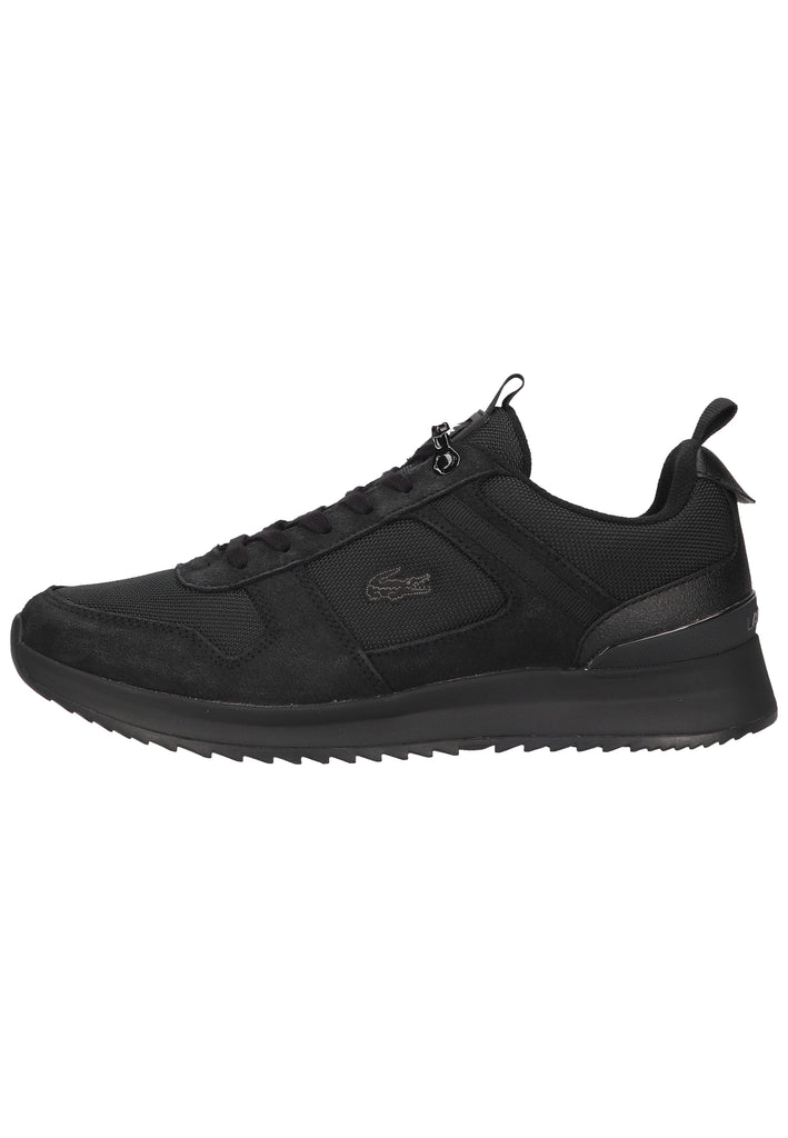 Lacoste Sneaker Leder/Textil Schwarz - surf4shoes
