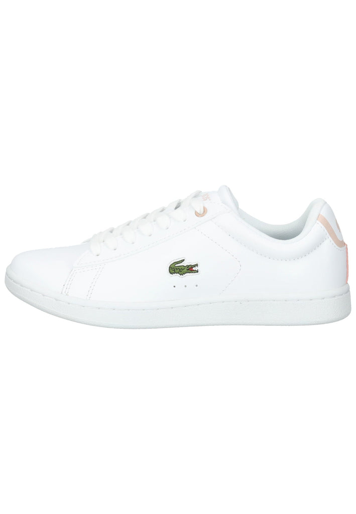 Lacoste Sneaker Leder Weiß/Rosa - surf4shoes