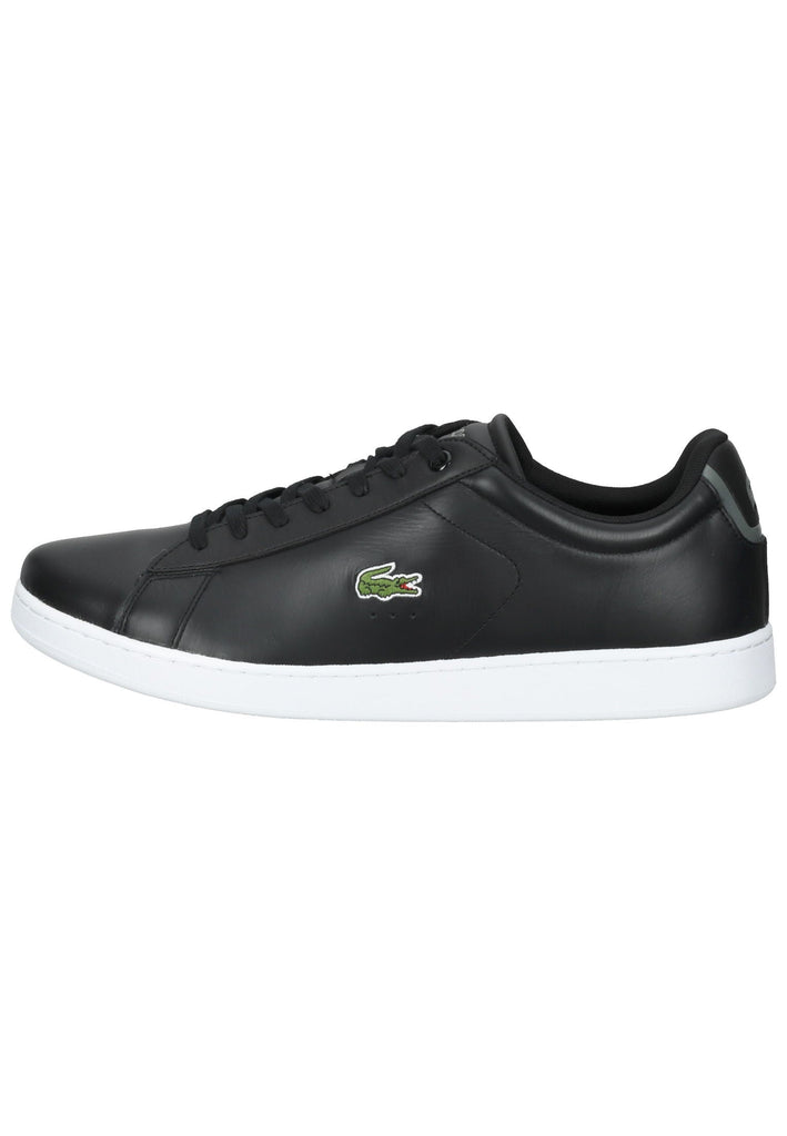 Lacoste Sneaker Leder Schwarz/Weiß - surf4shoes