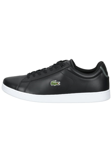 Lacoste Sneaker Leder Schwarz/Weiß - surf4shoes