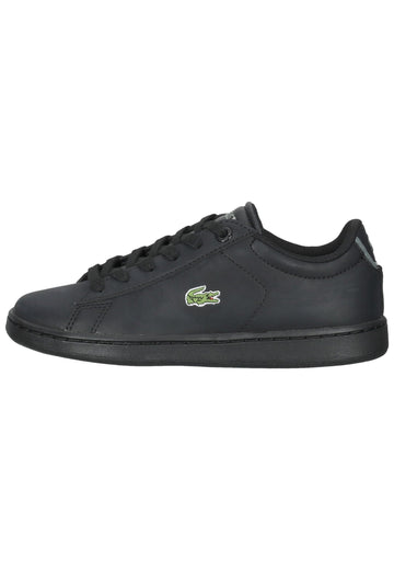 Lacoste Sneaker Lederimitat Schwarz - surf4shoes