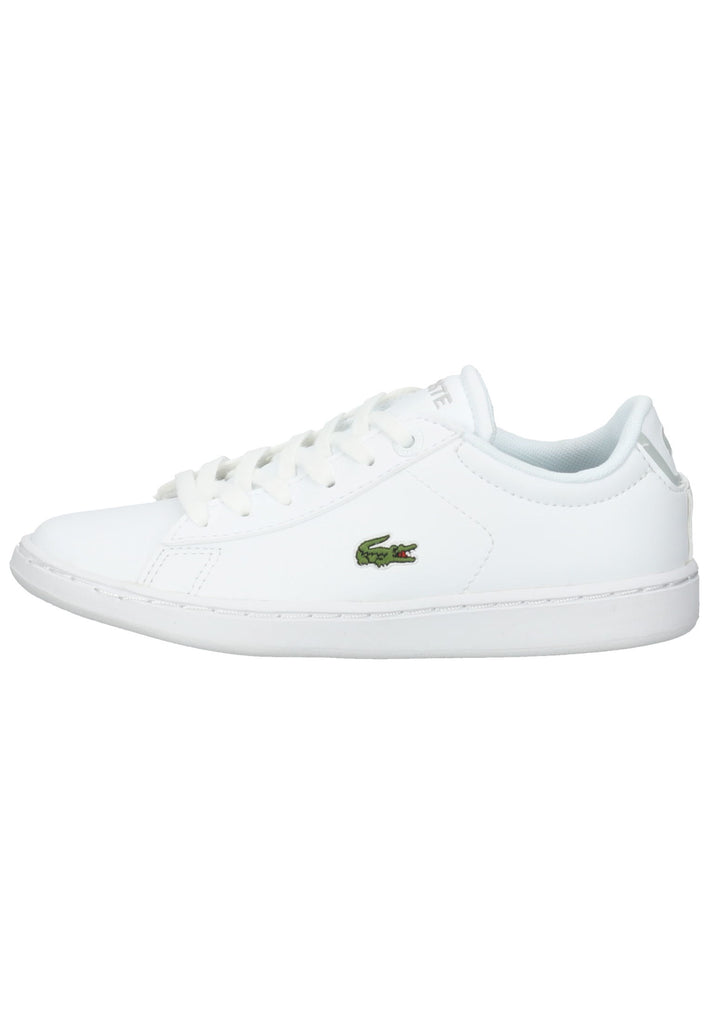 Lacoste Sneaker Lederimitat Weiß - surf4shoes