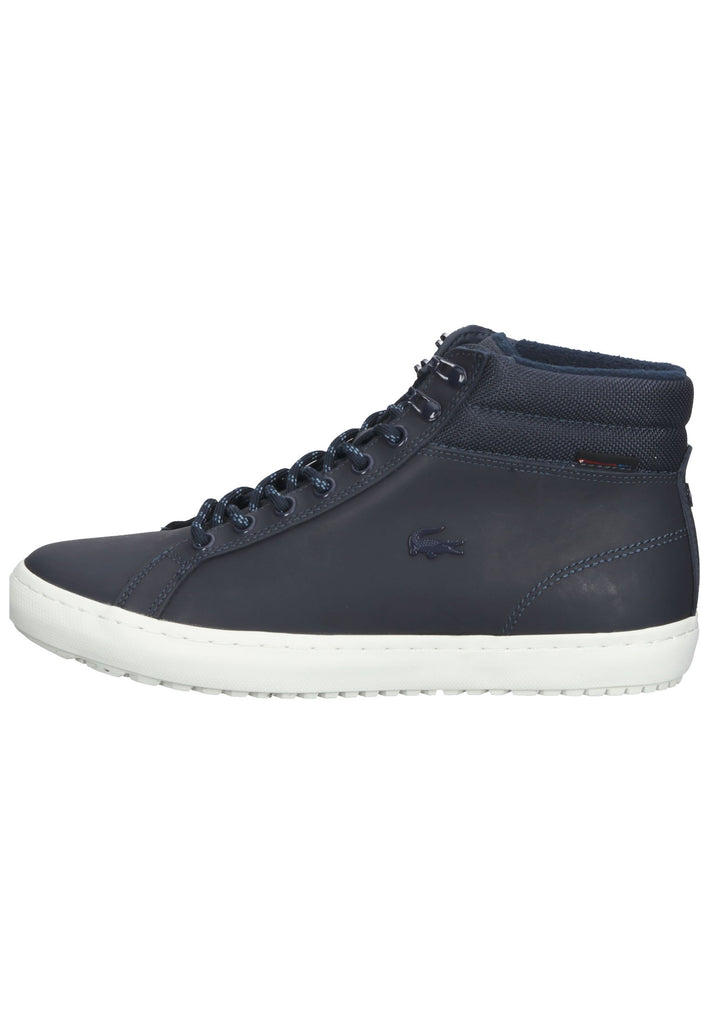 Lacoste Sneaker Leder Navy - surf4shoes