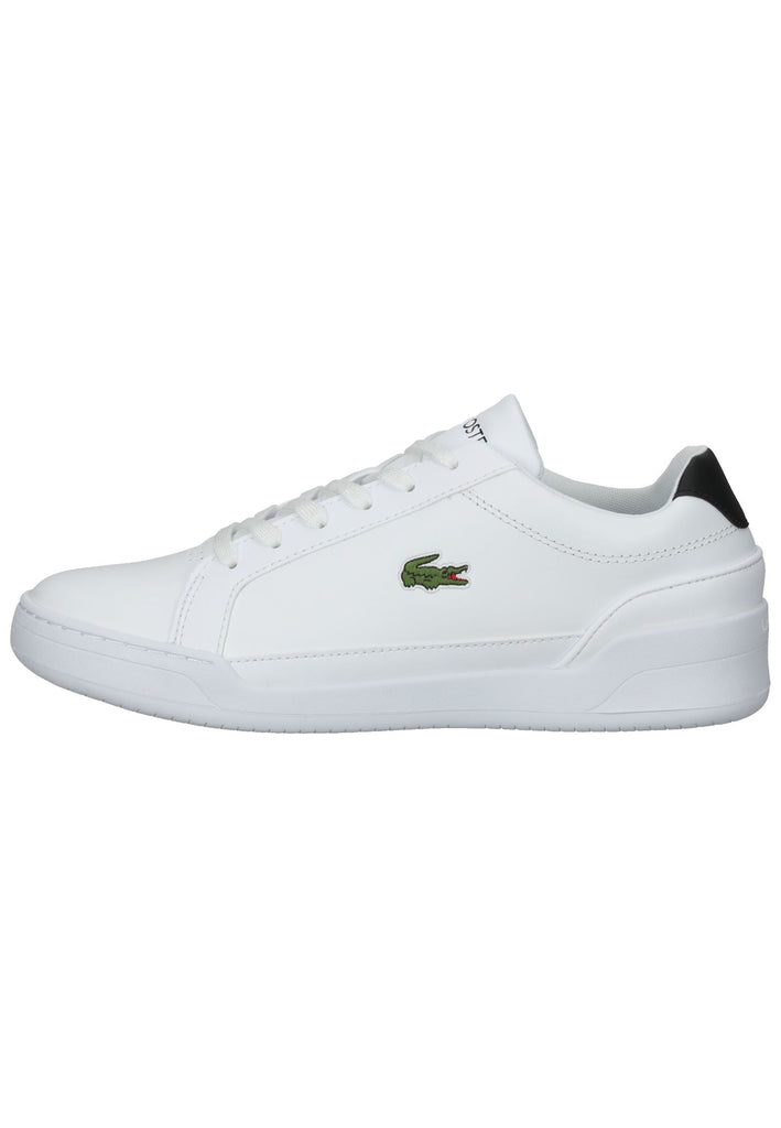 Lacoste Sneaker Leder Weiß/Schwarz - surf4shoes
