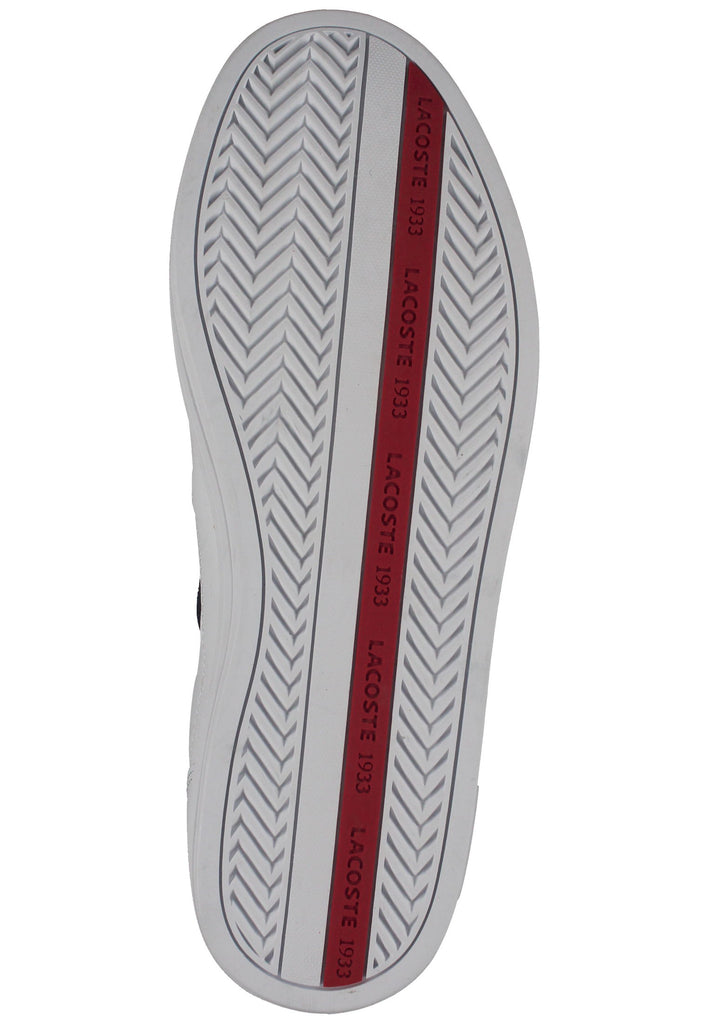 Lacoste Sneaker Leder Weiß - surf4shoes