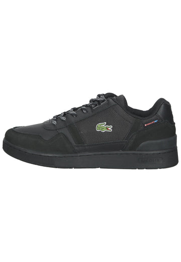 Lacoste Sneaker Leder Schwarz - surf4shoes