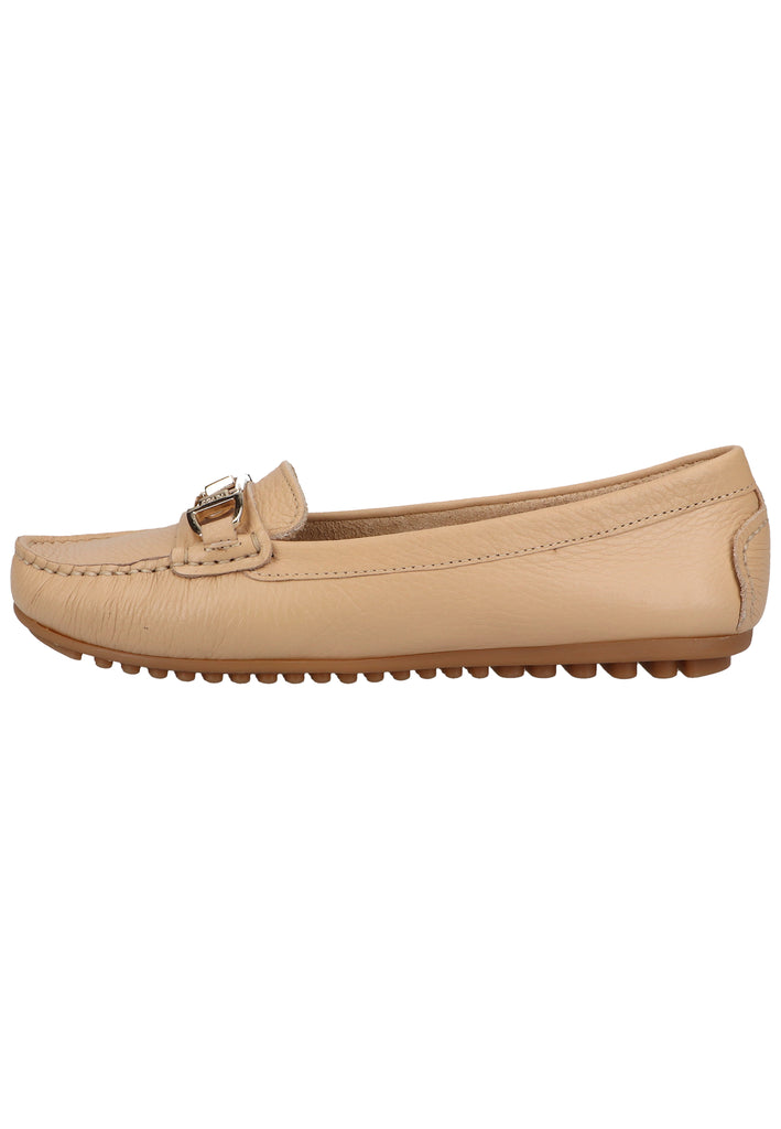 Scapa Mokassin Leder Beige - surf4shoes