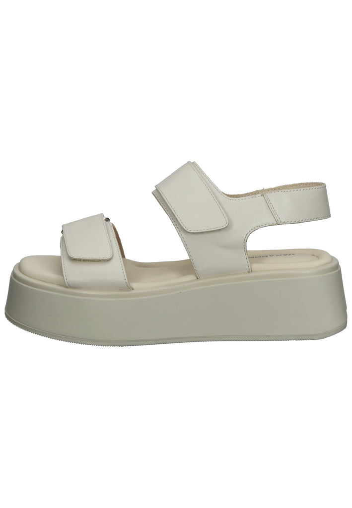 Vagabond Sandalen Leder Weiß - surf4shoes