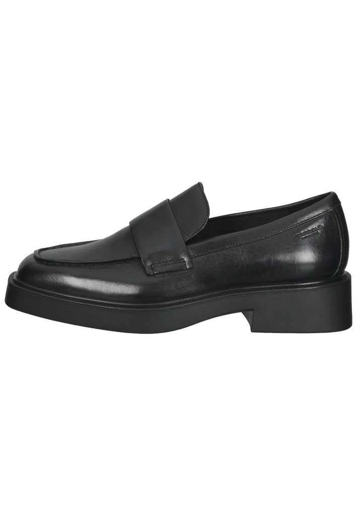 Vagabond Slipper Leder Schwarz - surf4shoes