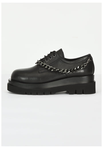 Inuovo Halbschuhe Leder Schwarz - surf4shoes