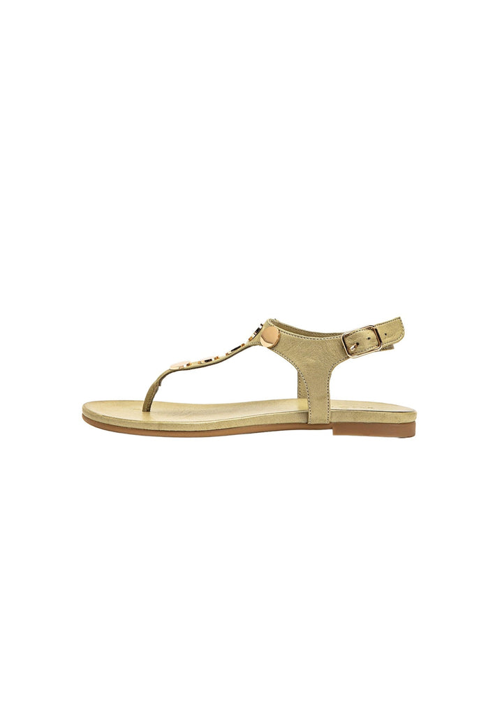 Inuovo Zehensteg Leder Olive - surf4shoes