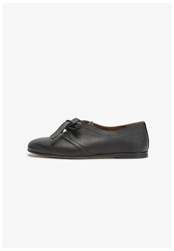 Inuovo Halbschuhe Leder Schwarz - surf4shoes