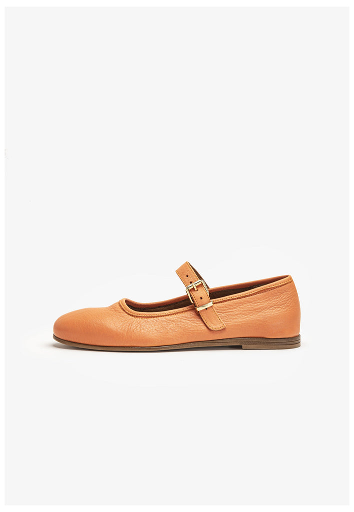 Inuovo Ballerinas Leder Orange - surf4shoes