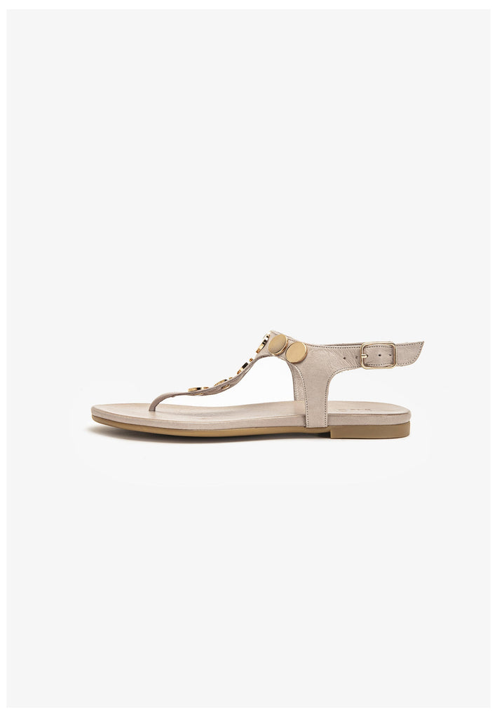 Inuovo Zehensteg Leder Grau - surf4shoes