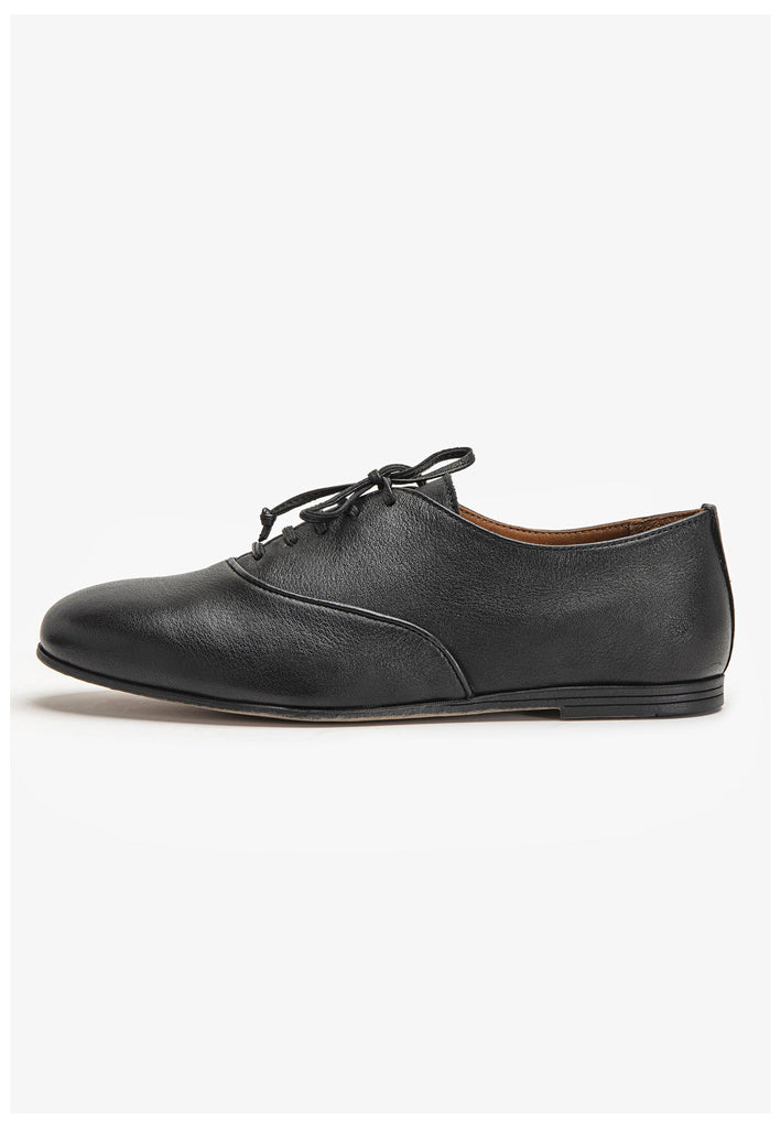 Inuovo Halbschuhe Leder Schwarz - surf4shoes