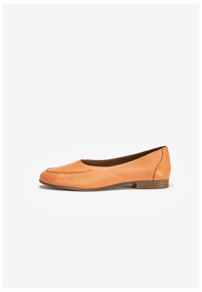 Inuovo Slipper Leder Orange - surf4shoes