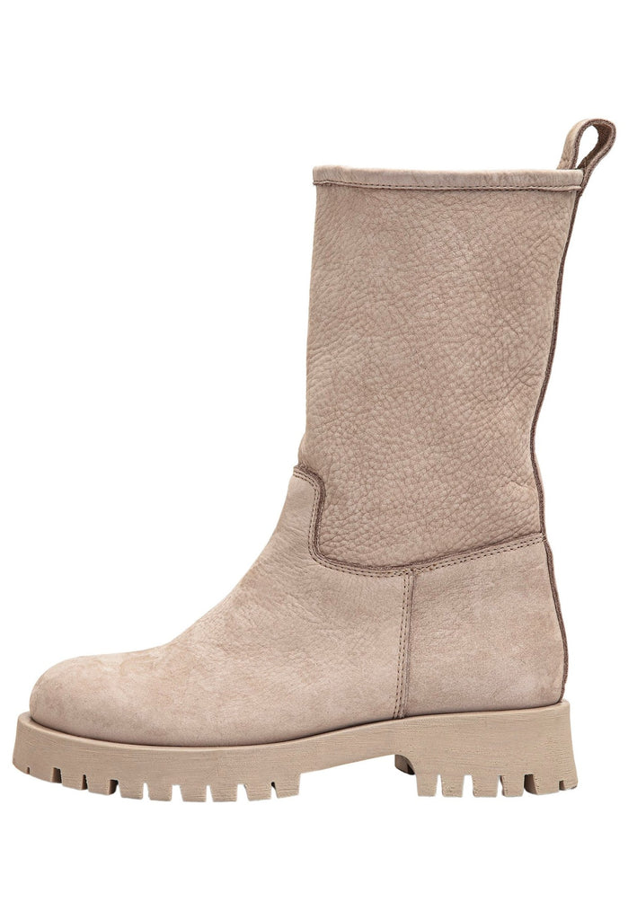 Inuovo Stiefelette Leder Silber/Grau - surf4shoes
