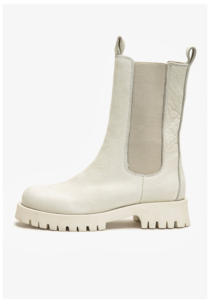 Inuovo Stiefelette Leder Beige - surf4shoes