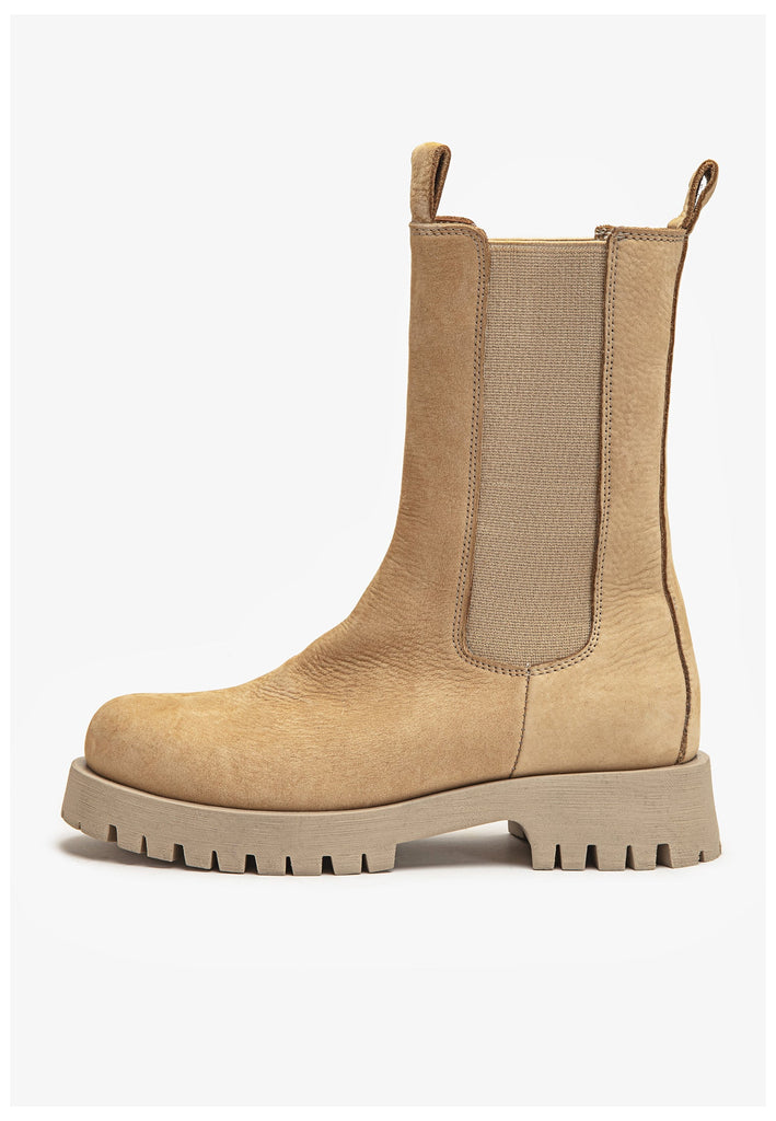 Inuovo Stiefelette Leder Hellbraun - surf4shoes