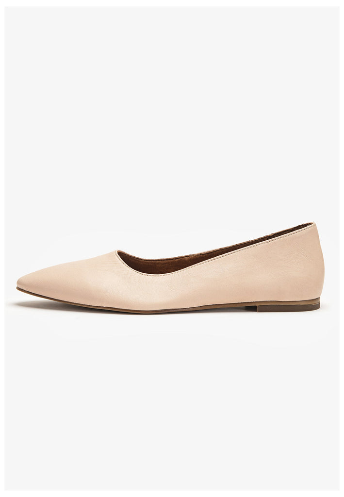 Inuovo Ballerinas Leder Rosa - surf4shoes