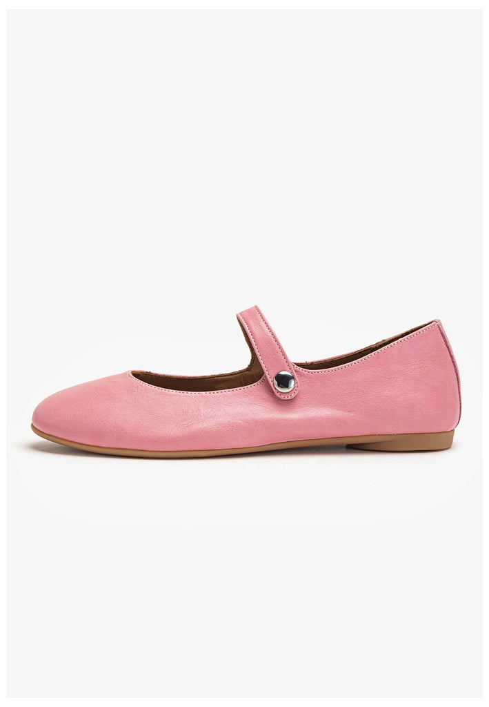 Inuovo Ballerinas Leder Pink - surf4shoes