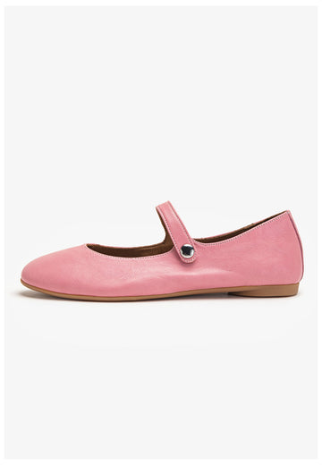 Inuovo Ballerinas Leder Pink - surf4shoes