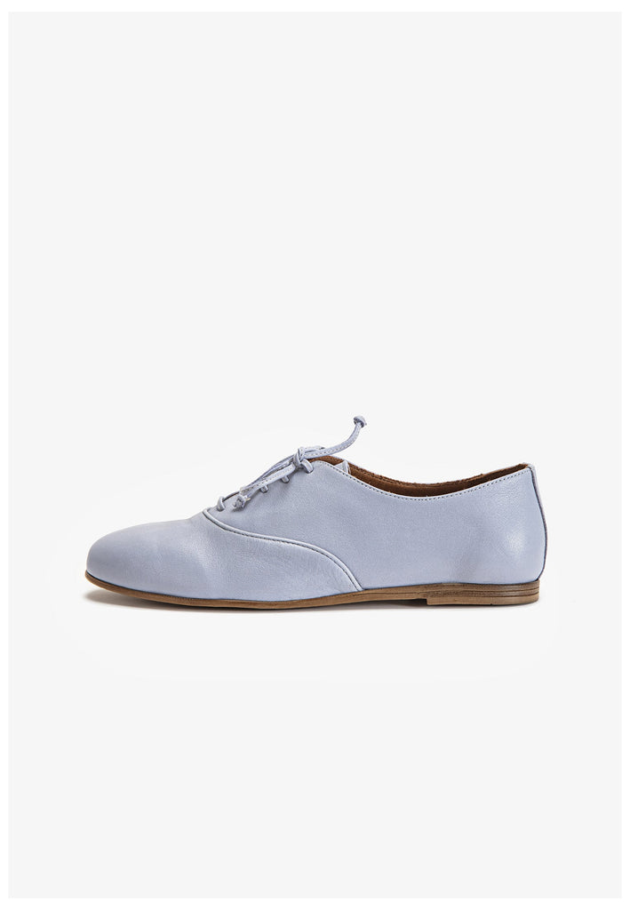 Inuovo Halbschuhe Leder Hellblau - surf4shoes