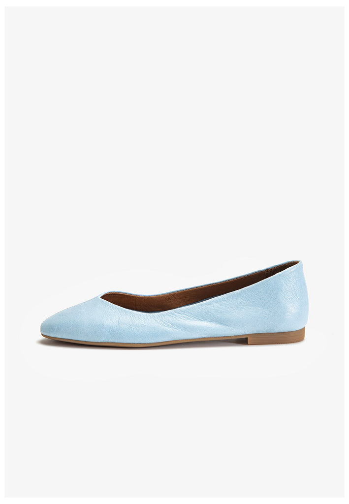 Inuovo Ballerinas Leder Nachtblau - surf4shoes