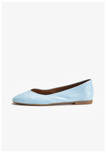 Inuovo Ballerinas Leder Nachtblau - surf4shoes