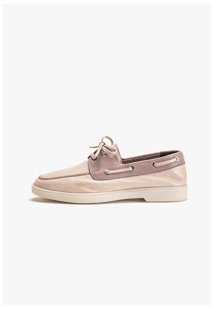 Inuovo Halbschuhe Leder Rosa - surf4shoes