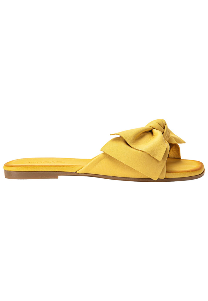 Inuovo Pantoletten Leder Yellow - surf4shoes